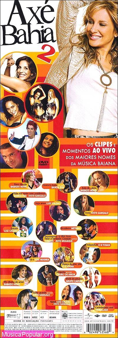 Ax Bahia - Vol. 2 - TIMBALADA & IVETE SANGALO & BANDA CHEIRO DE AMOR & BANDA EVA & NETINHO & LUIZ CALDAS & BABADO NOVO & JEITO MOL